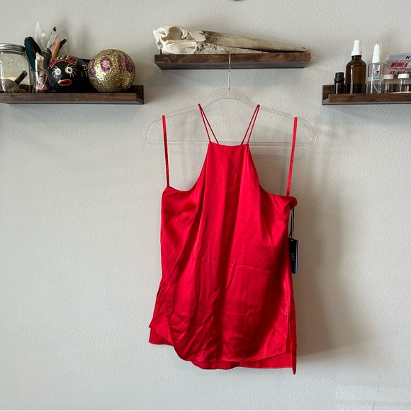 RARE 100% SILK WORTH HIGH NECK TANK - Picture 6 of 8